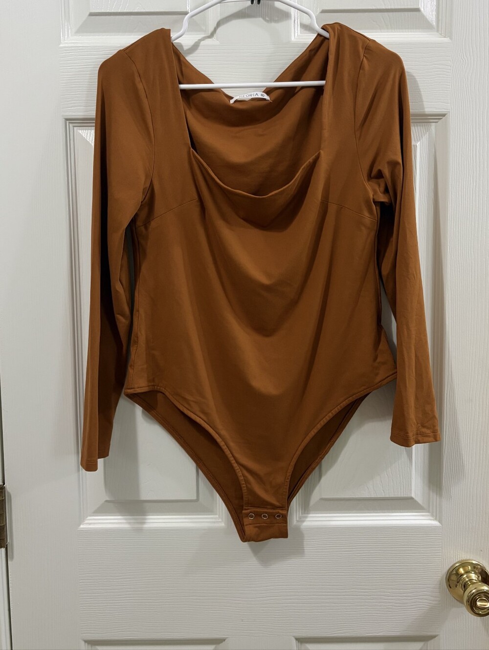 Reoria Long Sleeve Bodysuit XL Butter Soft Stretchy